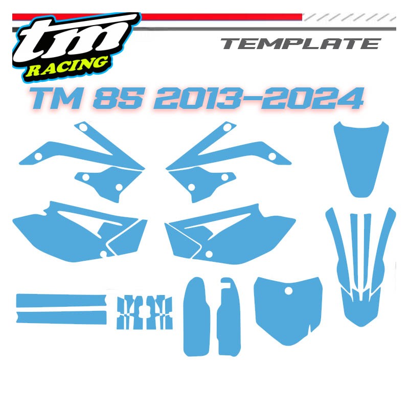 TEMPLATE TM 85 2013-2024 VECTEUR MOTOCROSS decografix.fr