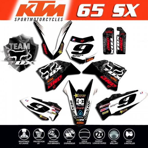 KIT DECOGRAFIX KTM S86SX FOX RACING TEAM