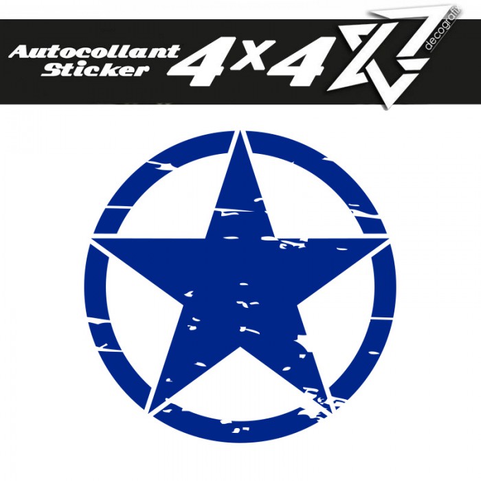 Autocollant Stickers Etoile Star 4×4 Voiture