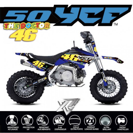 VR46 ROSSI GRAPHICS for YCF50 by decografix