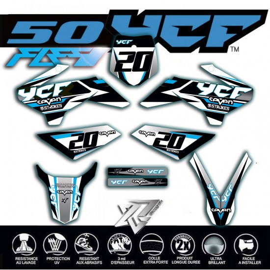 YCF50 blue graphics