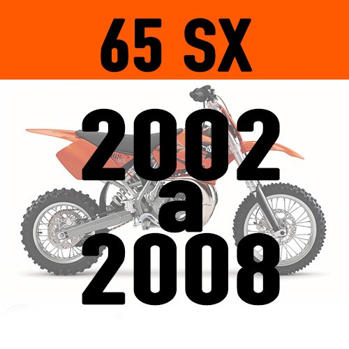 KTM 65 SX 2002 à 2008