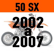 Kit déco KTM 50 SX 2002 à 2008