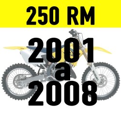 KIT DECO pour motocross RM 250 250 RM 2001-2002-2003-2004-2005-2006-2007-2008 par decografix