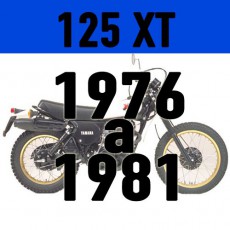 YAMAHA 125 XT de 1976 à 1981