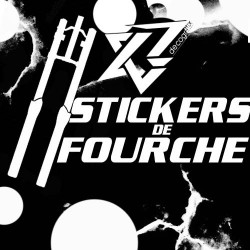 Stickers de fourche Decografix pour motocross