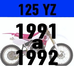 Kit deco 125 YZ YZ125 1991 1992 sur le site kitdeco Decografix.fr  