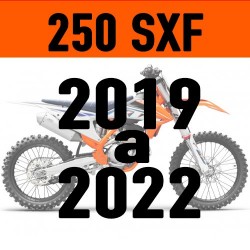 selbstklebende Motocross-Dekor-Kits für die KTM SXF 250 an 2019 2020 2021 2022 von Decografix