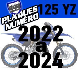 Fonds de Plaques YZ 125 2022-24