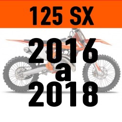KTM 125 SX 2016 a 2018 kit deco chez decografix