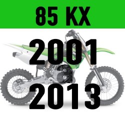 Kawasaki KX 85 2001 à 2012 kit deco chez decografix motocross