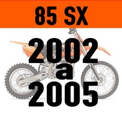 Decografix propose un KIT DECO KTM 85 SX 2003 - 2004 - 2005